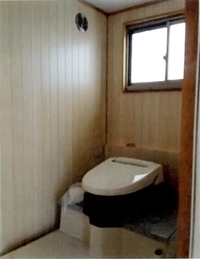 ウォータス付きトイレのトイレ内部